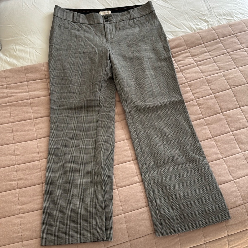 Anthropologie The Essential Flare Plaid Pant 8